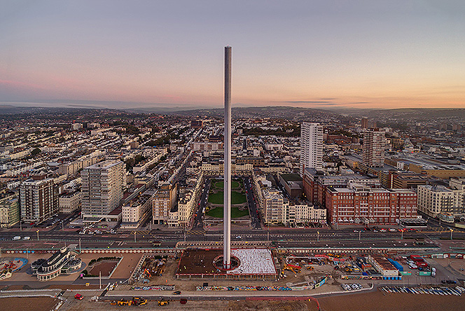 British Airways i360: самая тонкая башня в мире в Книге рекордов Гиннесса